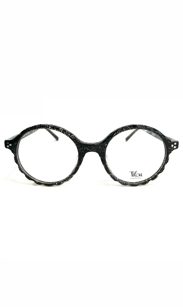 Lunettes Tilou rondes à relief