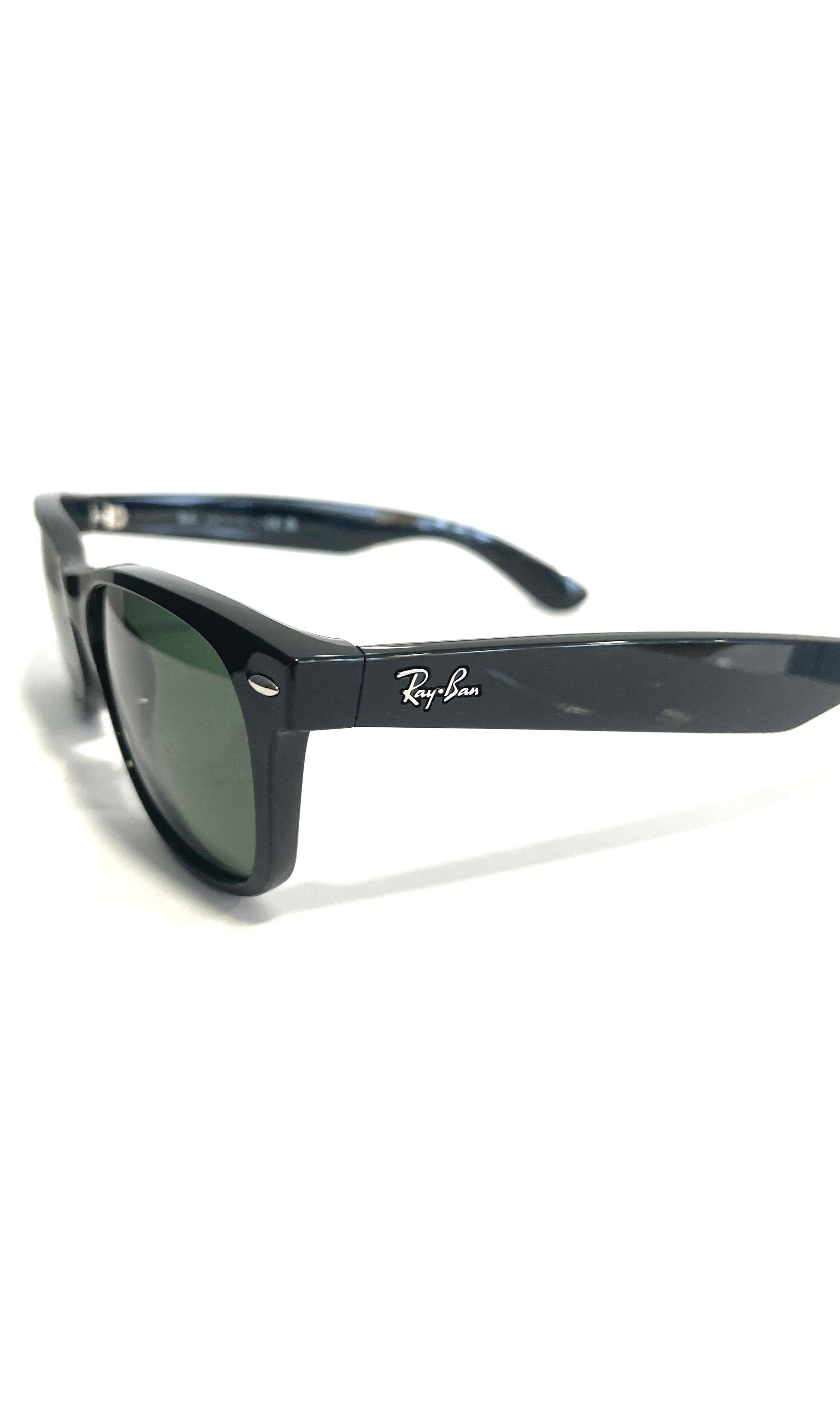Lunettes de soleil RayBan rectangulaires noires