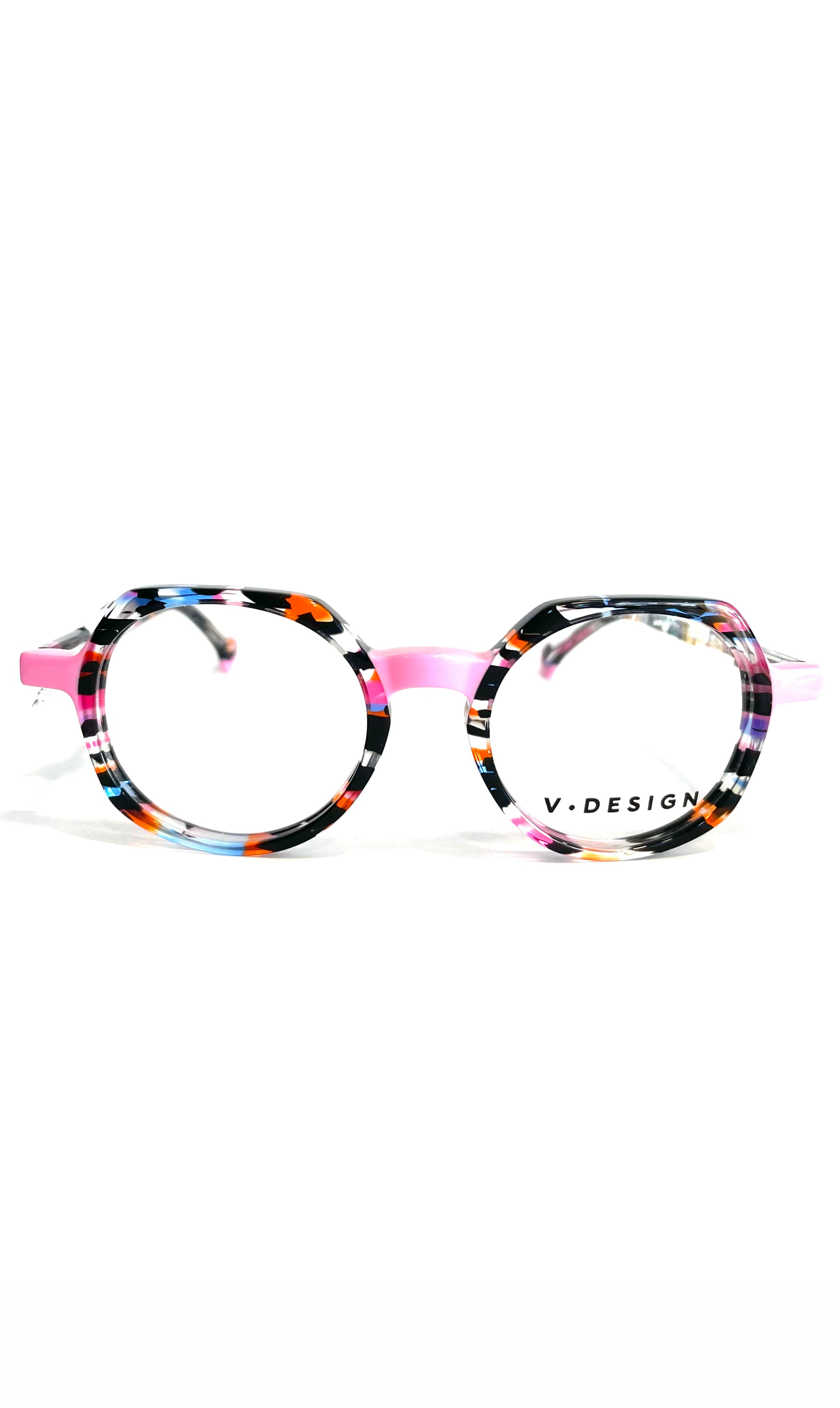 Lunettes V.Design à motif multicolore 
