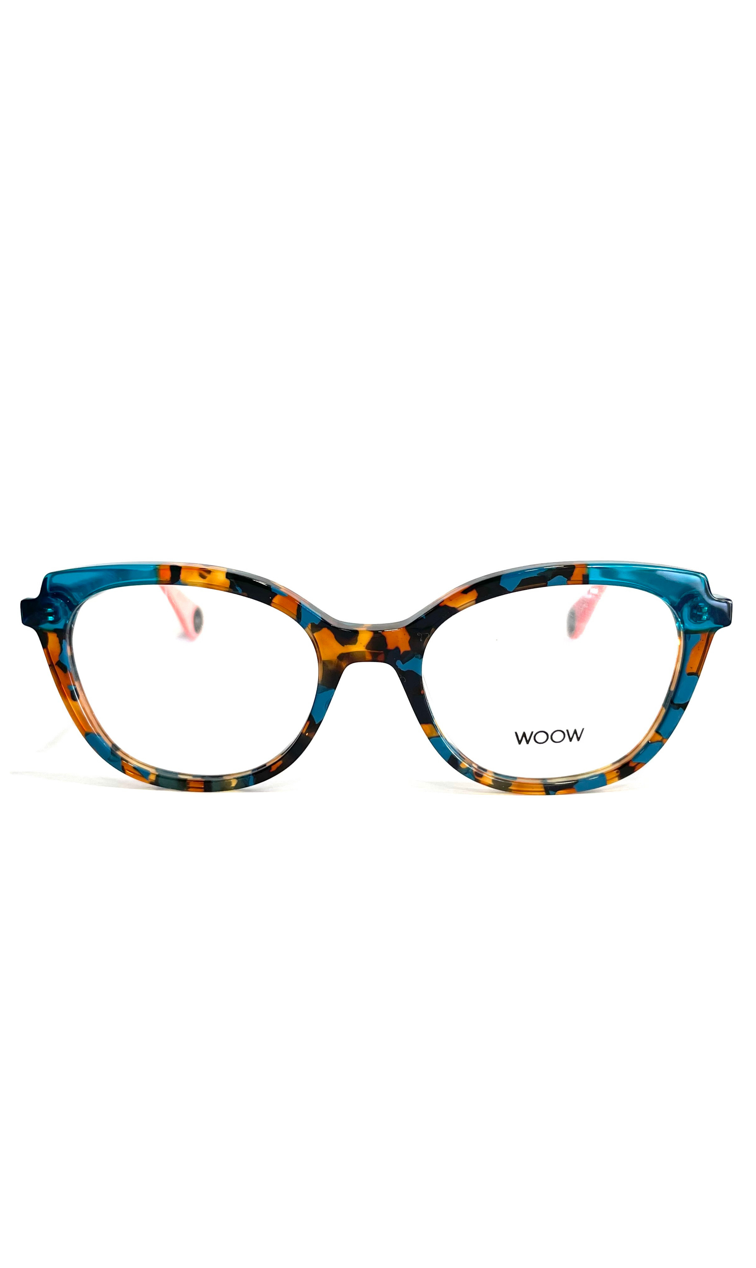 Lunettes Woow à écaille bleue/marron