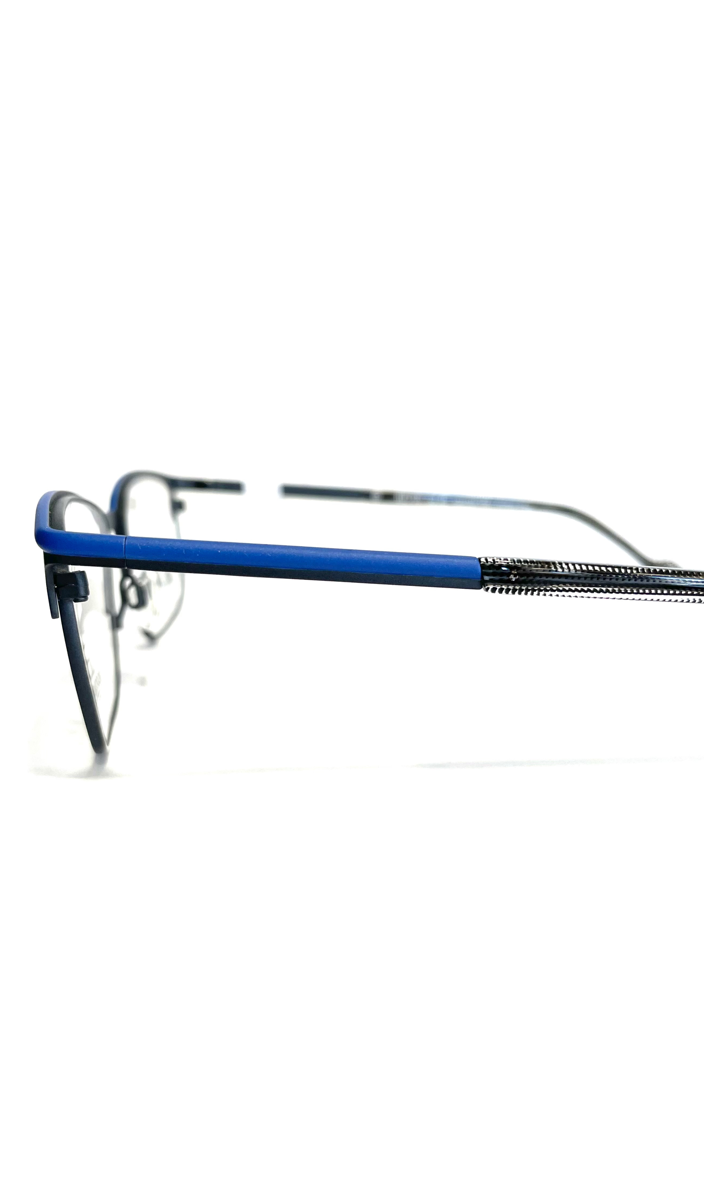 Lunettes Bloomdale noires et bleues