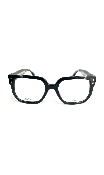 Lunettes Rectangulaire Noire