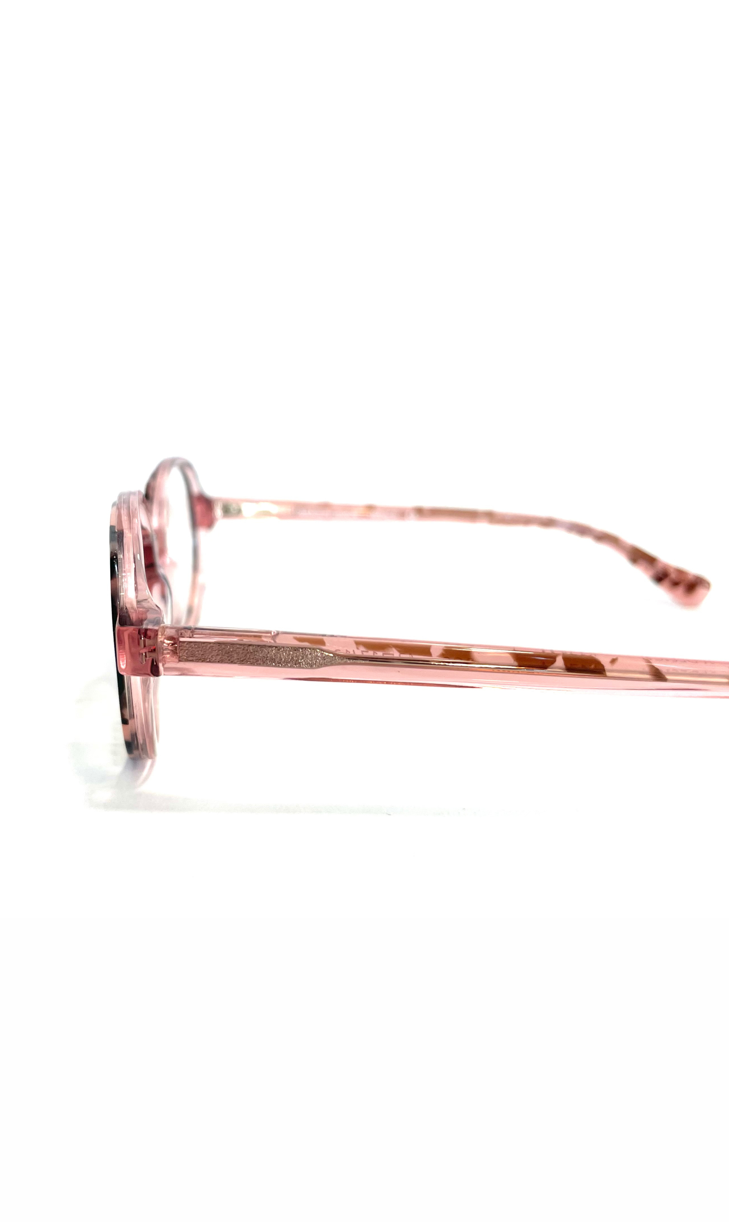 Lunettes V.Design à écailles roses 