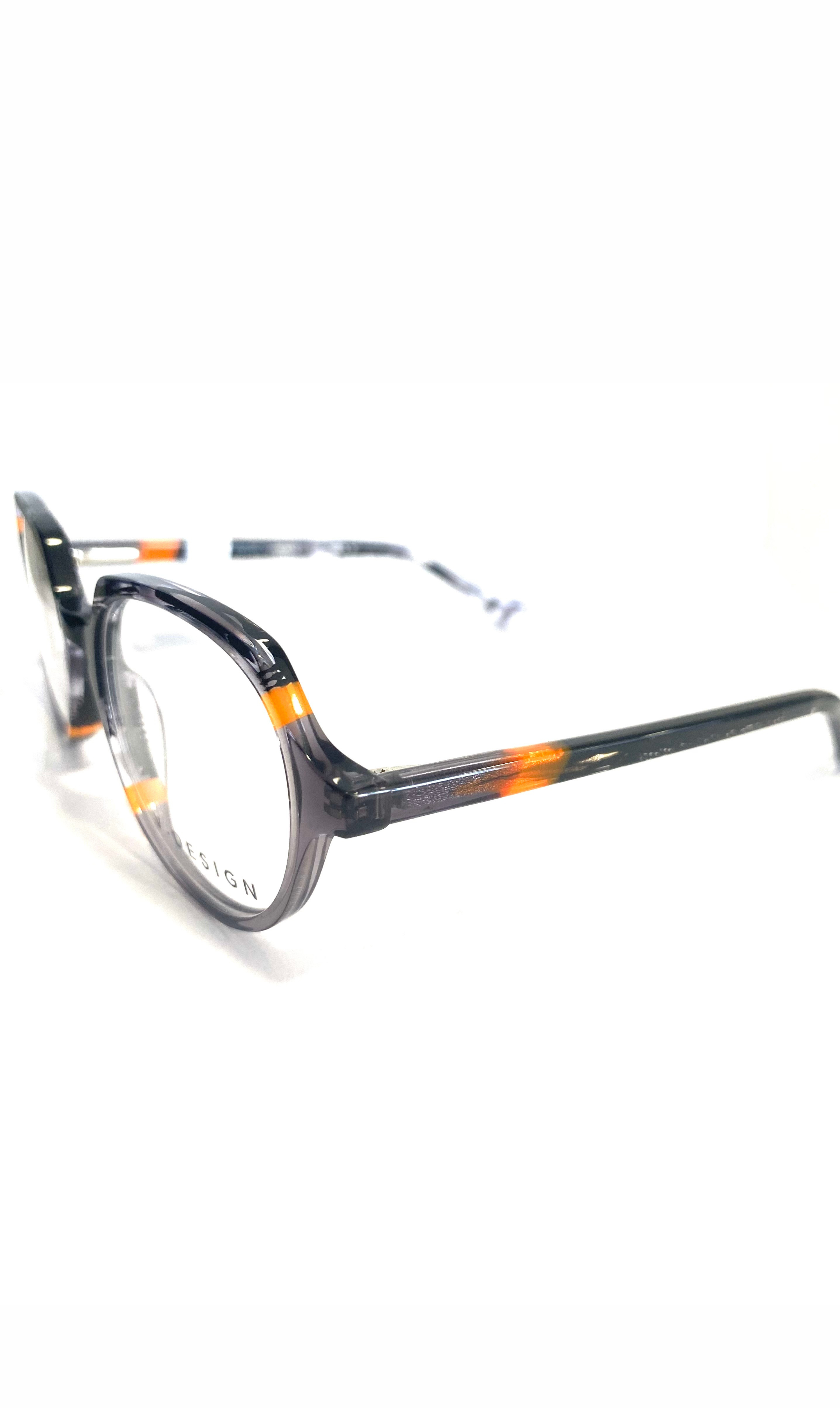 Lunettes V.Design Noires et Oranges 