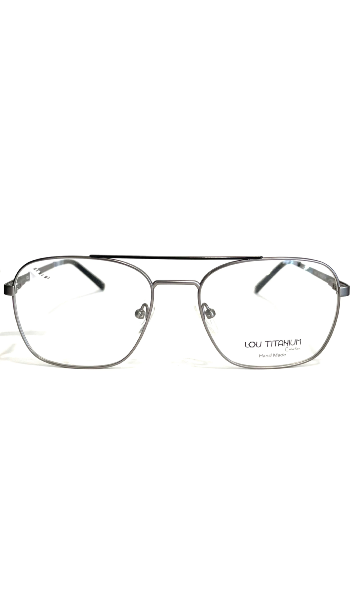 Lunettes Lou en titane gris 