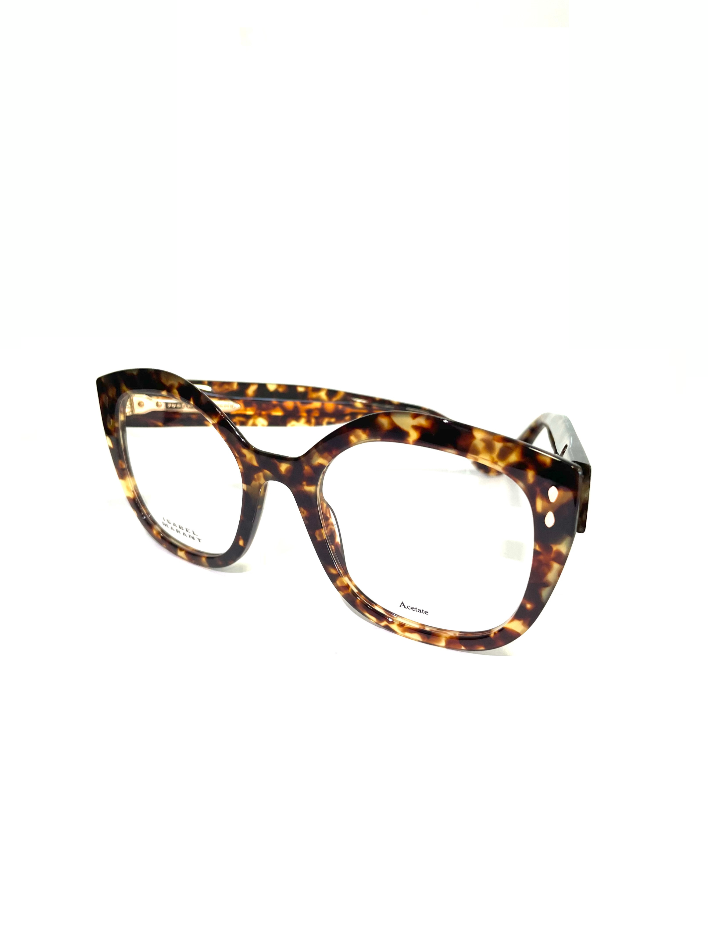 Lunettes écaille rondes