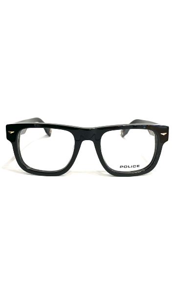 Lunettes Police épaisses noires