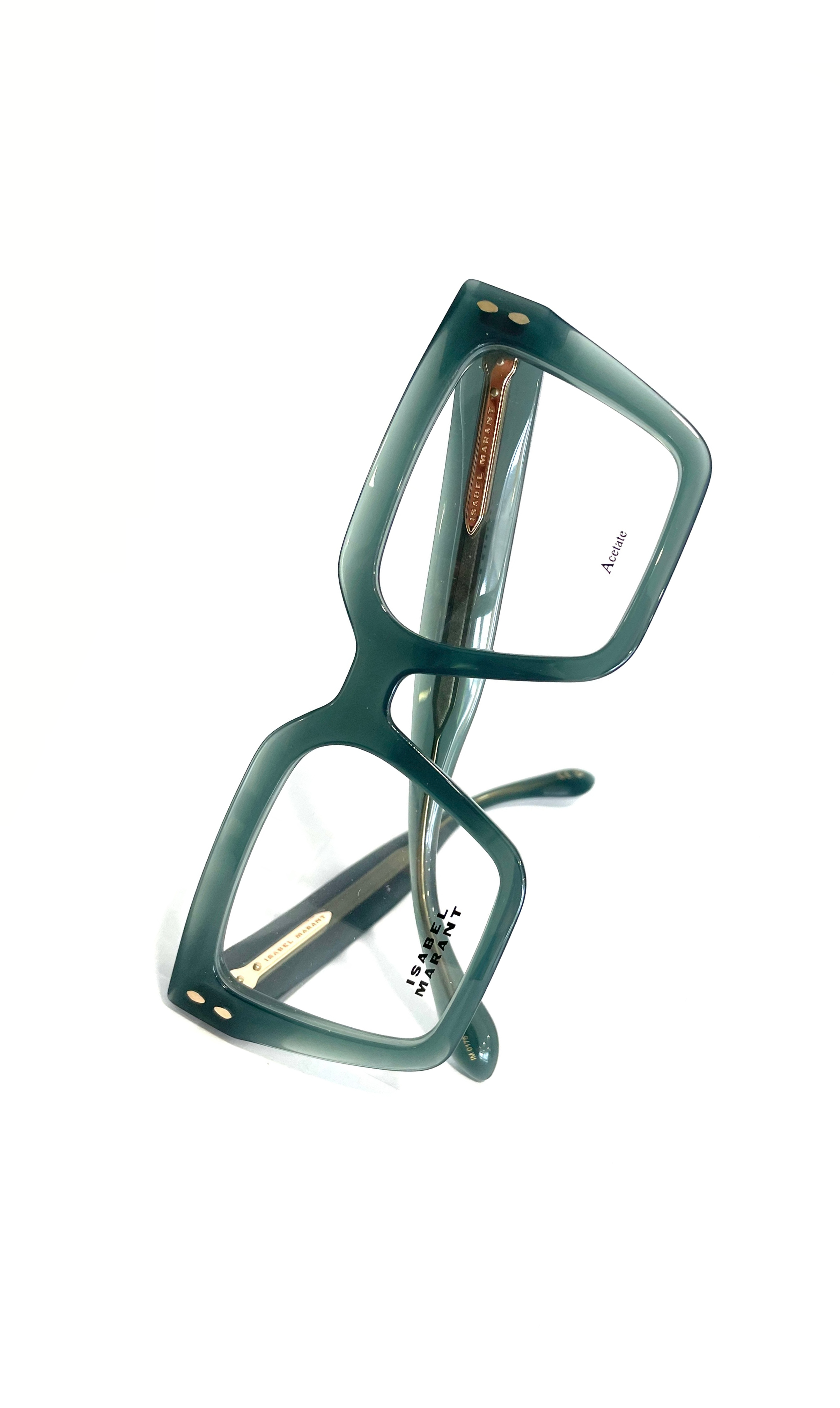 Lunettes verte jade 