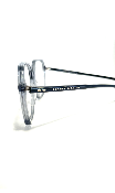 Lunettes grises transparentes
