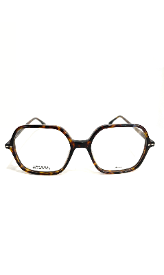 Lunettes rectangulaires écaillées