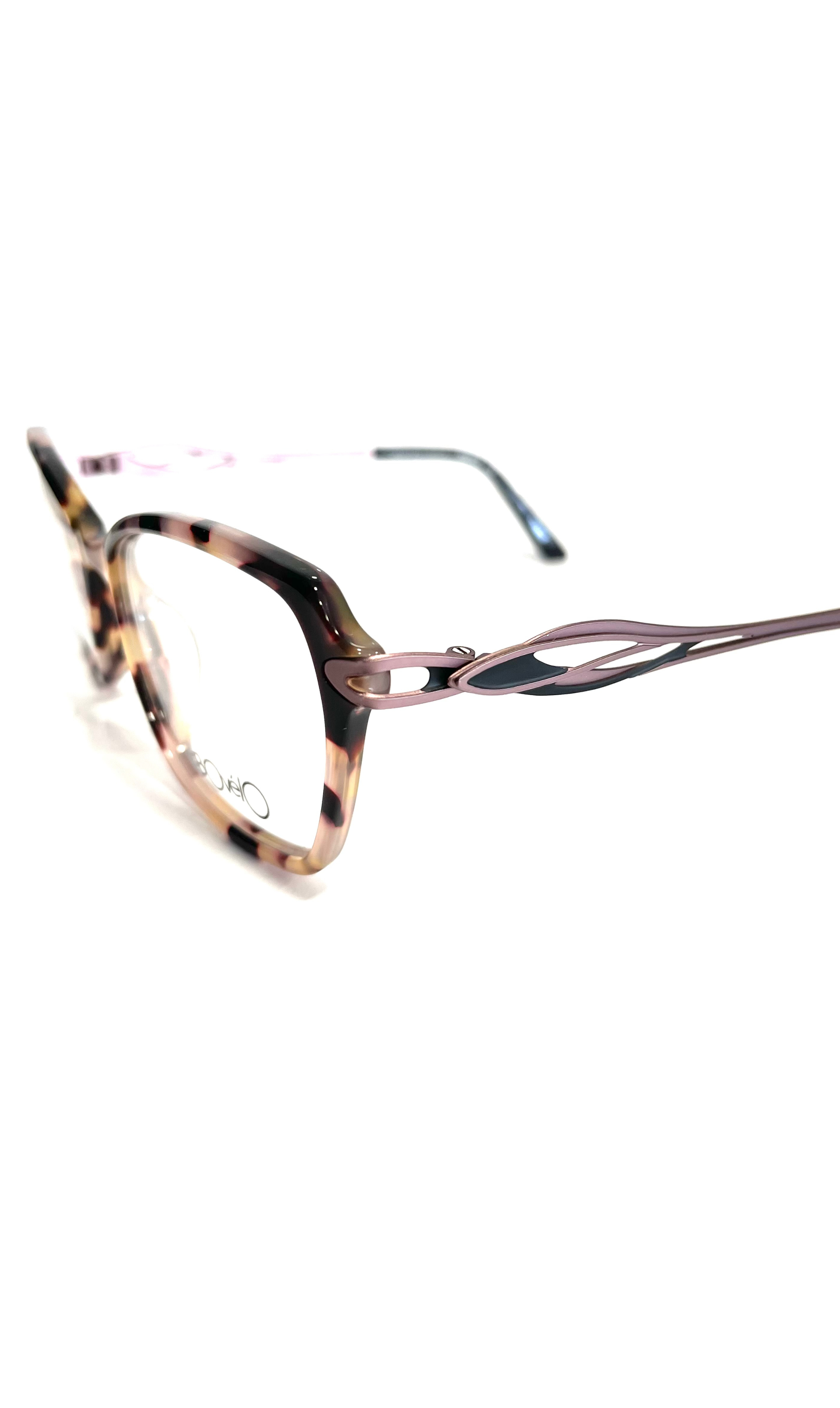 Lunettes Bovélo écaillées et violettes